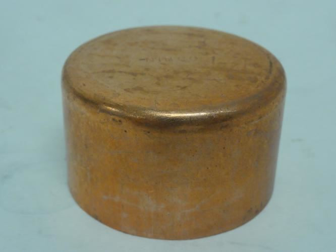 Nibco C617 2; Wrot Copper Cap; 2" Tube Size