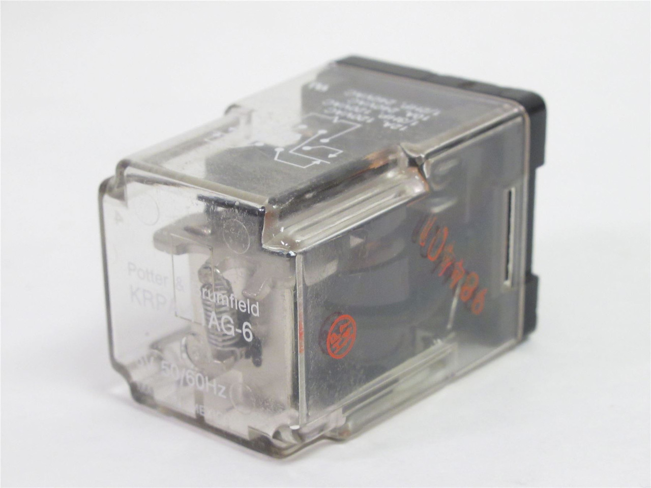 Potter & Brumfield KRPA-11AG-6; Relay;10A; coil: 6VDC; 8-Pin