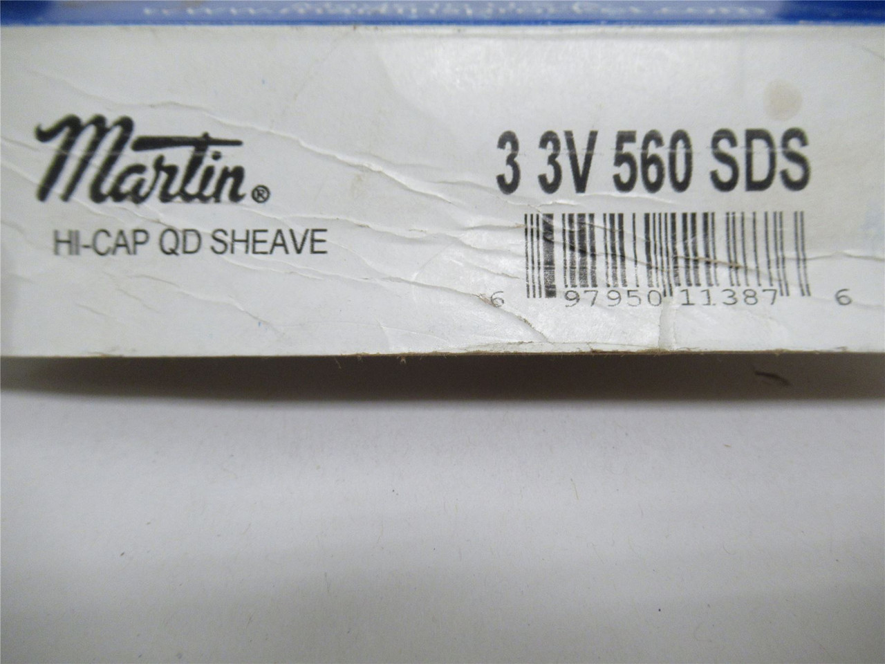 Martin 3 3V 560 SDS; Bushed V-Belt Pulley; 3 Groove