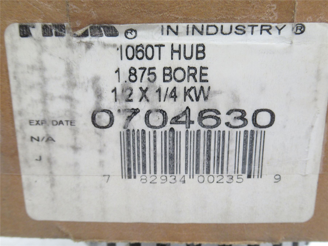 Falk 704630; Grid Coupling Hub; 1-7/8"ID; Size: 1060