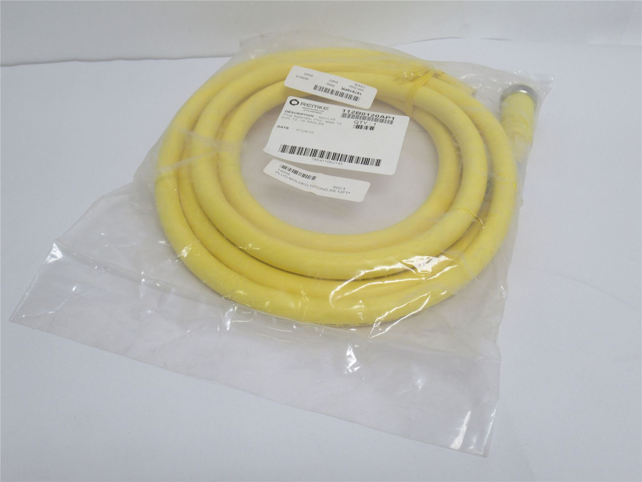 Remke 112B0120AP1; Mini-Link Plug Assembly; 12P; 16AWG