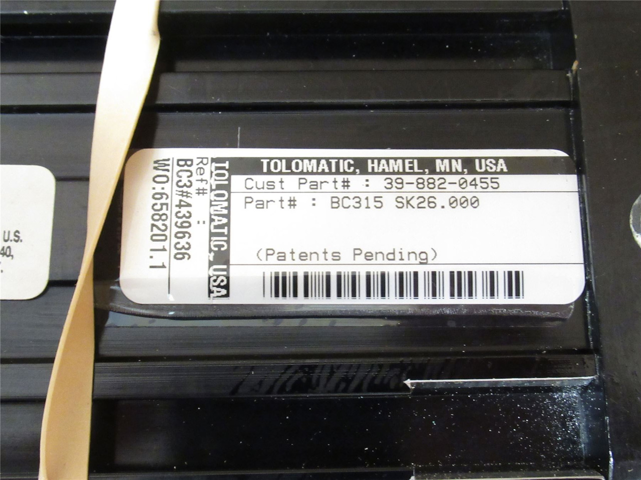 ToloMatic BC315SK26.0; Band Cylinder; Wedge Style; 26" Stroke