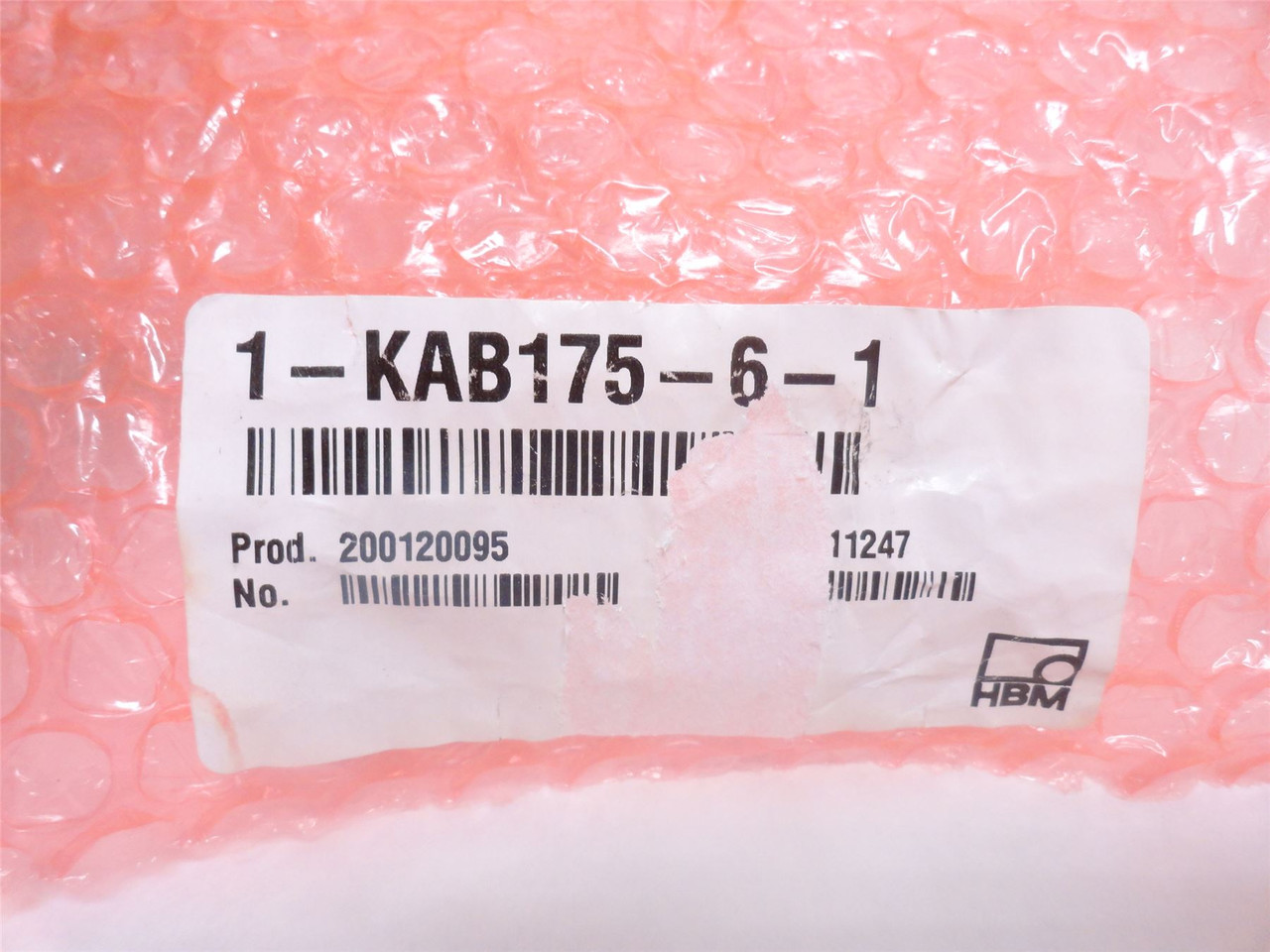 HBM 1-KAB175-6-1; Load Cell Connector Cable; 8-Pin