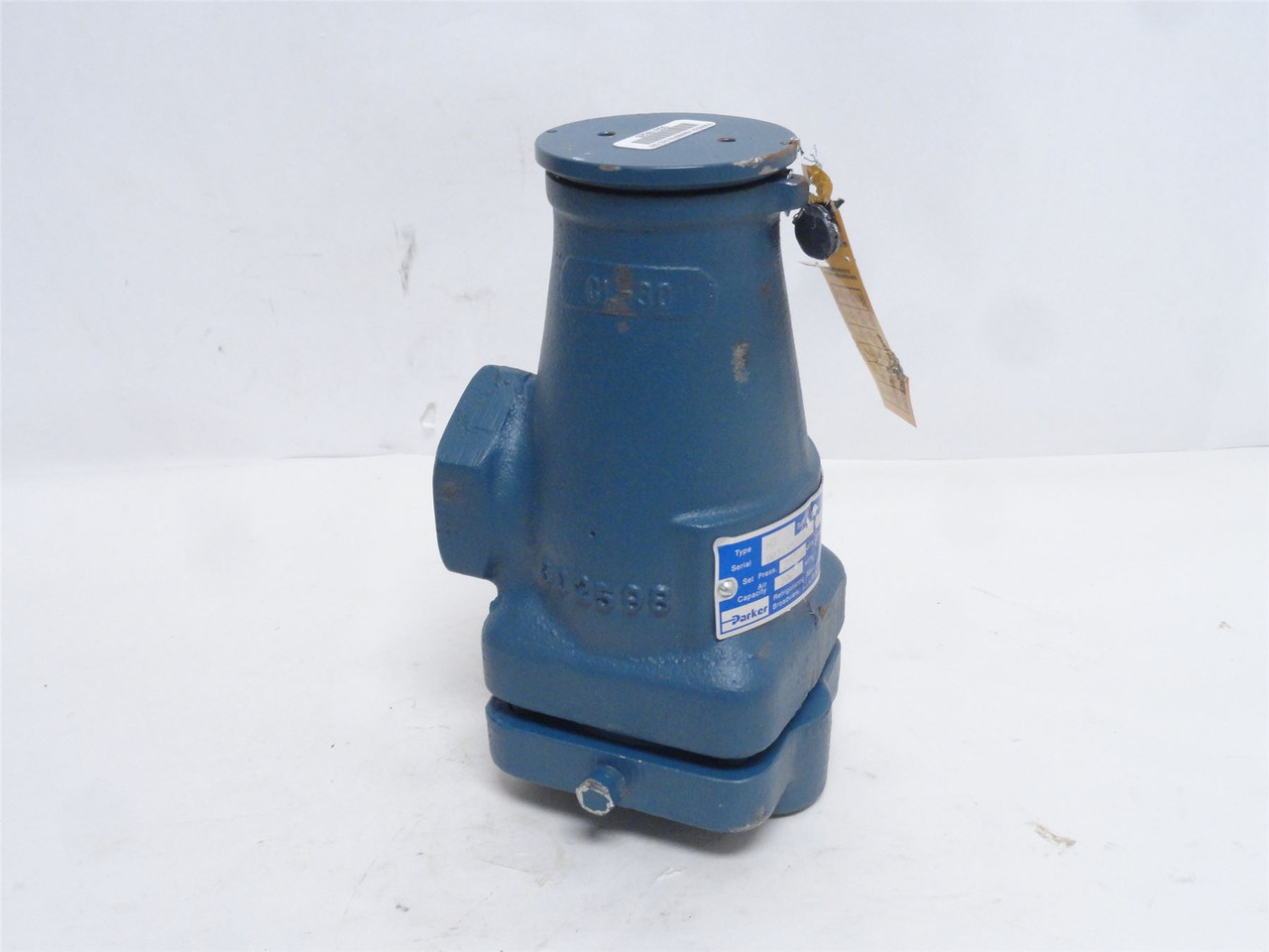 Parker SRV;3/4 H3; Safety ReliefValve 3/4"In 1-1/4"Out 250PSIG