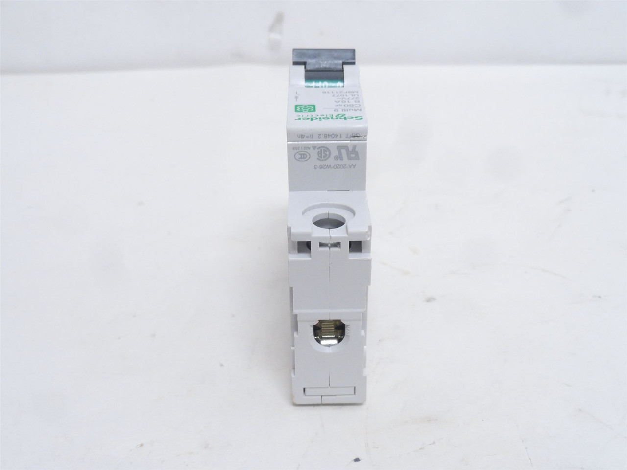 Schneider M9F21116; Mini-Circuit Breaker; 16A; 277VAC; 1-Pole