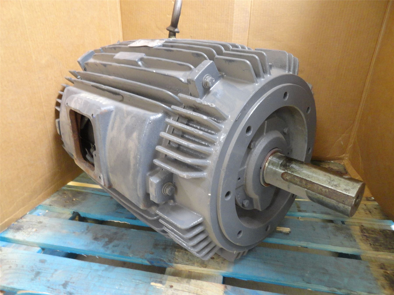 Teco MDL-UNKN-246033; AC Motor 60HP 480V 1770RPM 85.5A 3PH 365TC