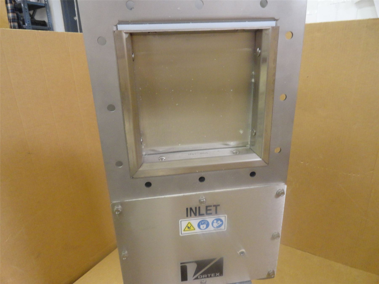 Vortex SFA08V1-SR-SB-V179800; Roller Gate; Size 8" Sq; 150PSI