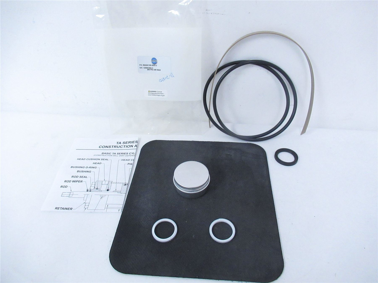 Bimba RSSK100-500-U; Pneumatic Seal KitSeriesTA for 5"bore