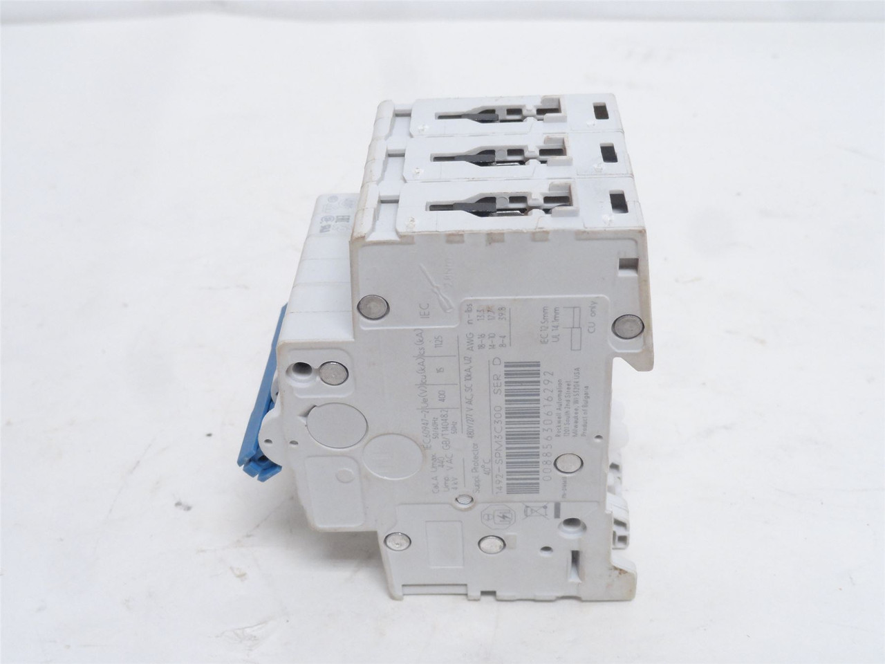 Allen-Bradley 1492-SPM3C300; Circuit Breaker; 30A; 277/480VAC