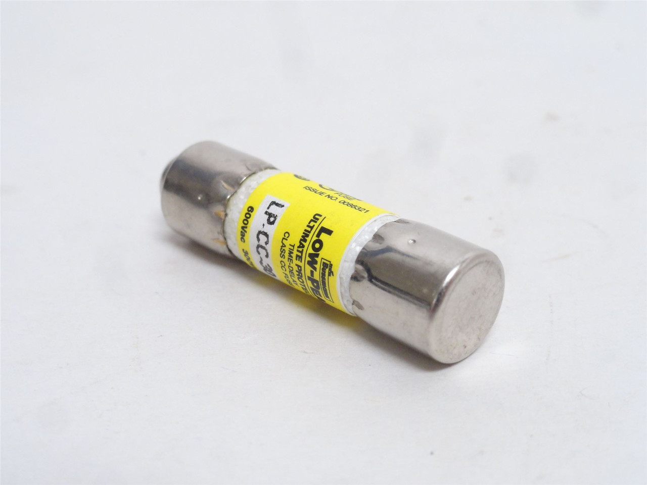 Bussmann LP-CC-30; Time Delay Fuse; 30A; 600VAC/300VDC