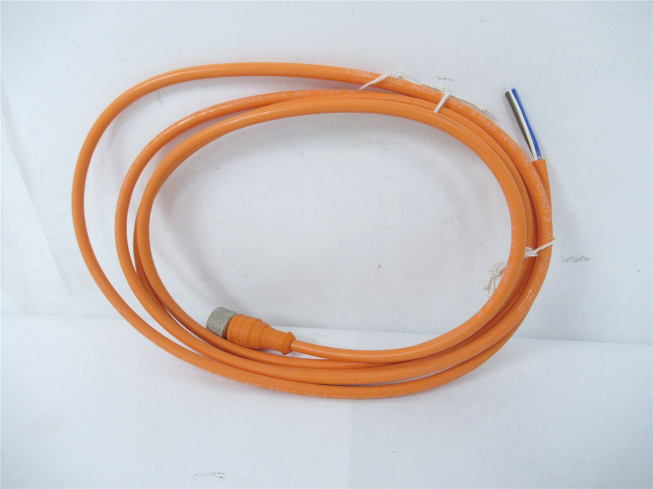 SICK DOL-1204-G02M ; CABLE M12 FEMALE 4-PIN PVC ORANGE 2M