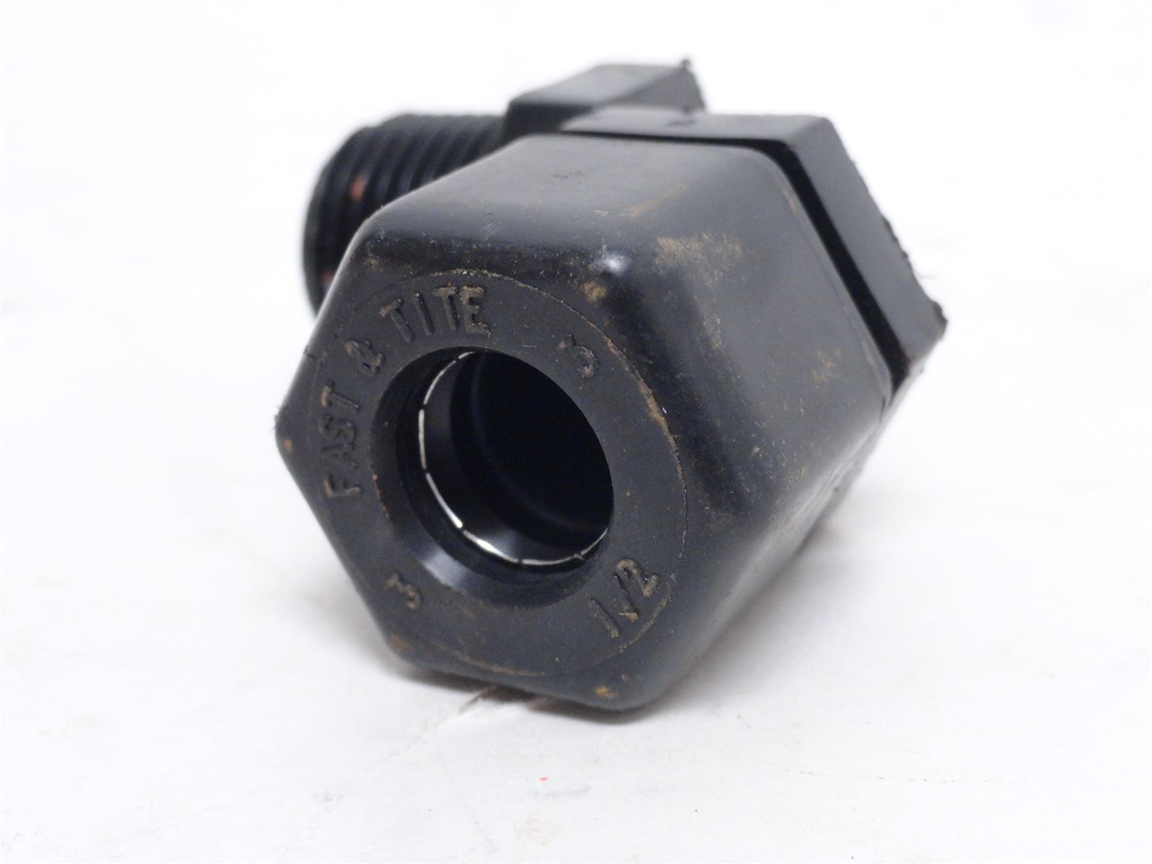 Parker P8ME8; Lot-2; Polypropylene Male Elbow 90Deg; Size 1/2"