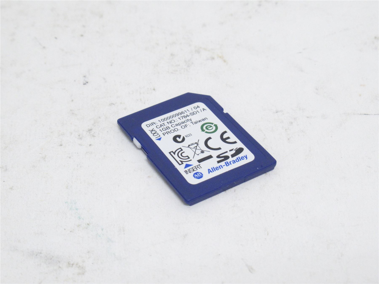 Allen-Bradley 1784-SD1/A; Memory Card; 1GB; ControlLogix 5570