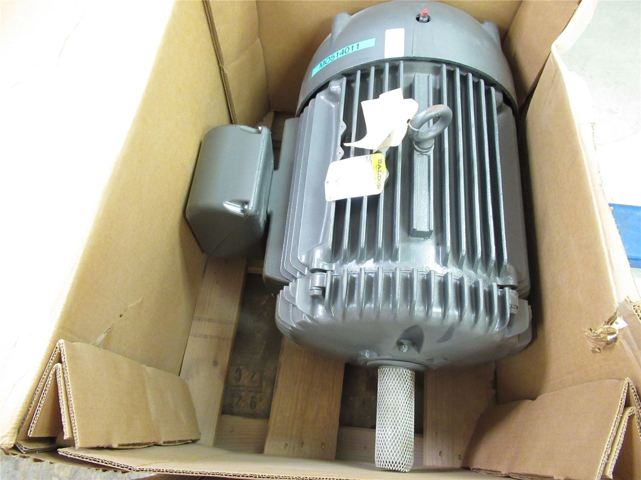 Baldor M4116T; AC Motor; 25HP; 230/460V; 870RPM; 72/36A; 3Ph
