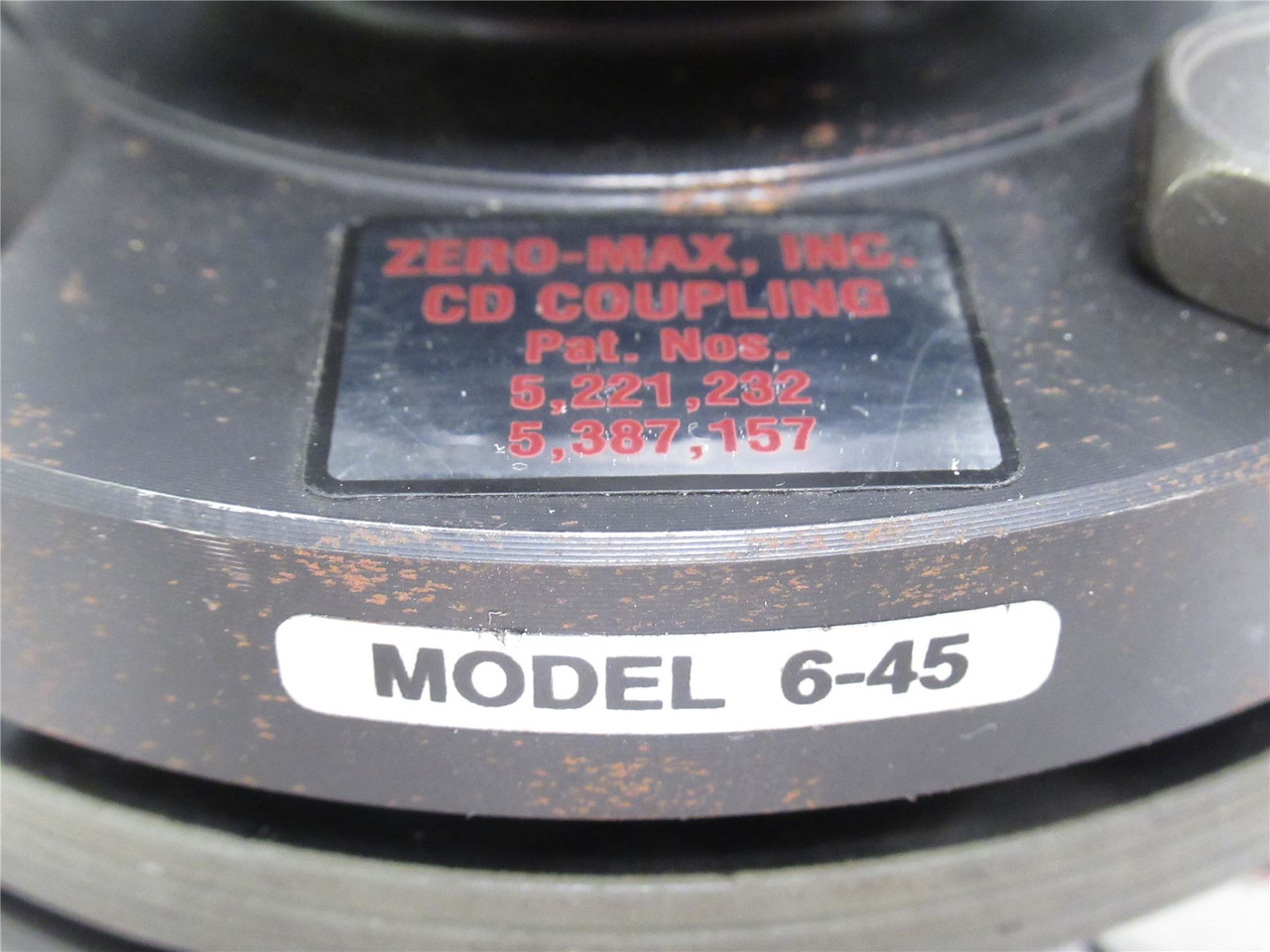 Zero-Max 6A45-C-22-25; Single Flex Steel Hub 22mmID x 25mmID