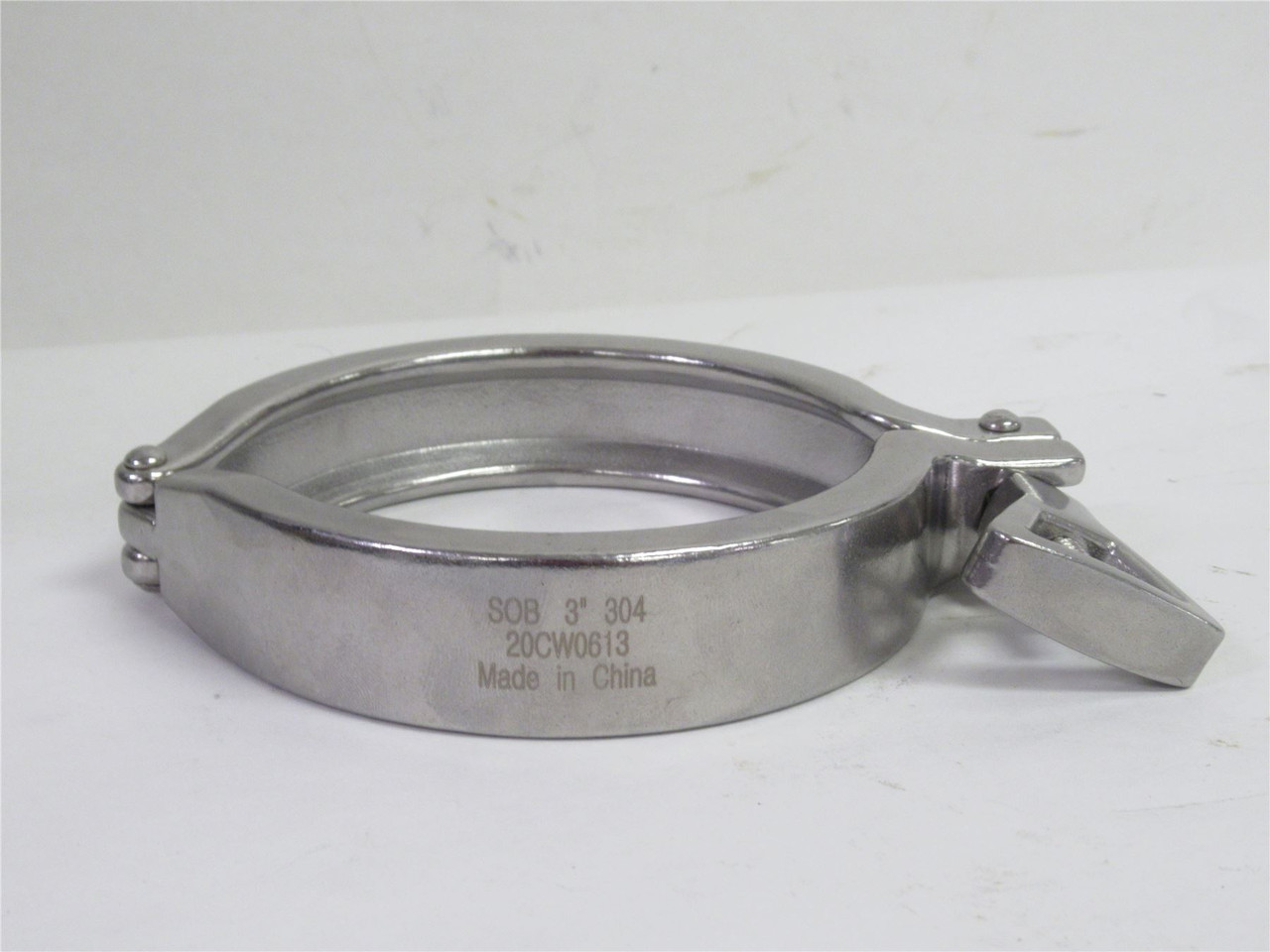 Steel & O'Brien 13MHHM-3; SS Single Pin Clamp; 3"; 20CW0613