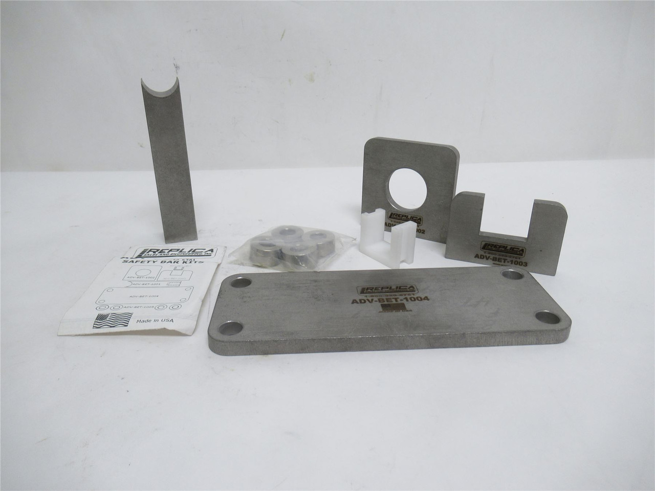 Replica ADV-BET-1000; Safety Bar Kit; Stainless Steel
