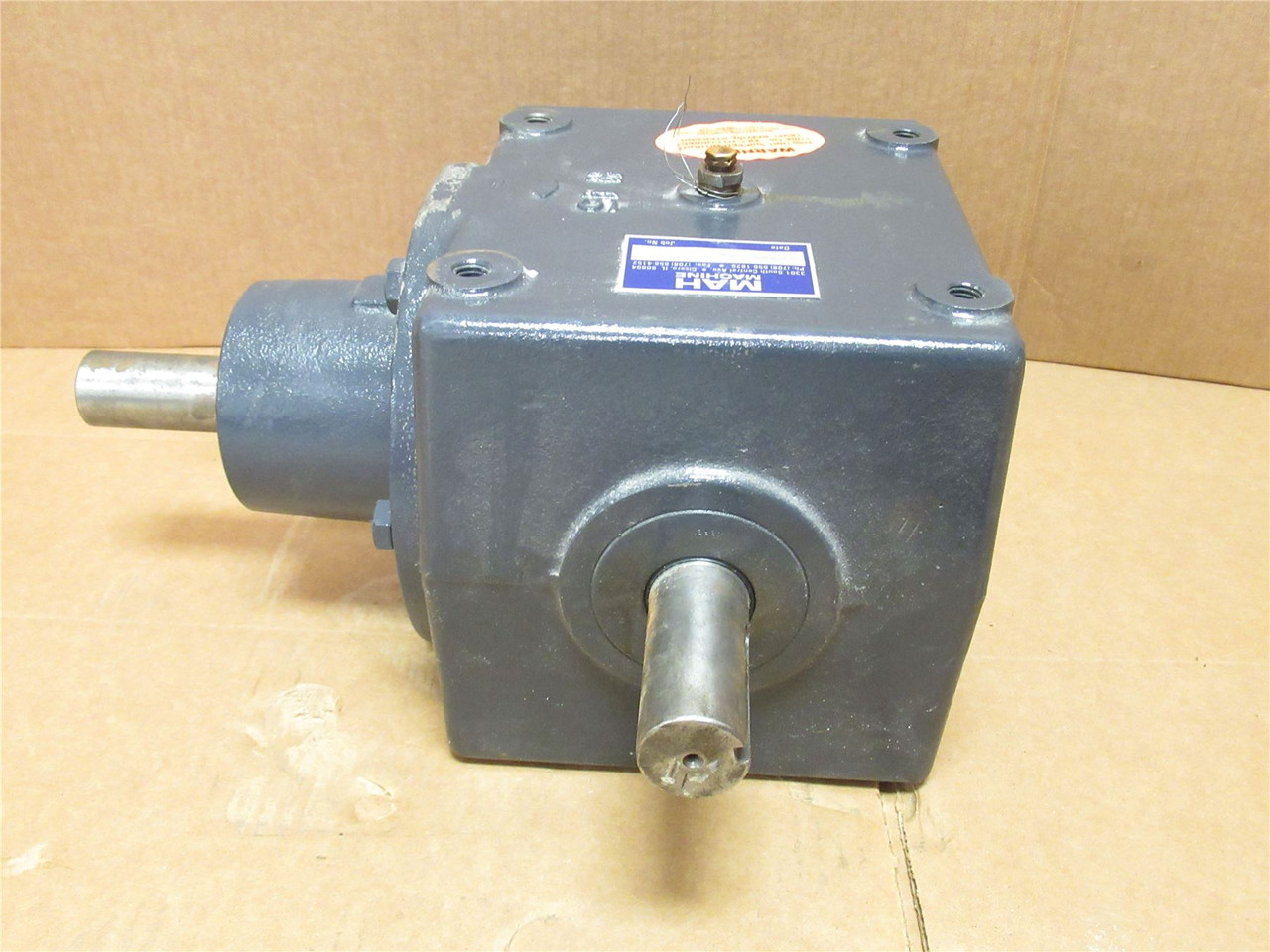 MAH Machine 15HB1-LR10; Speed Reducer; 1:1 Ratio; L&R Output