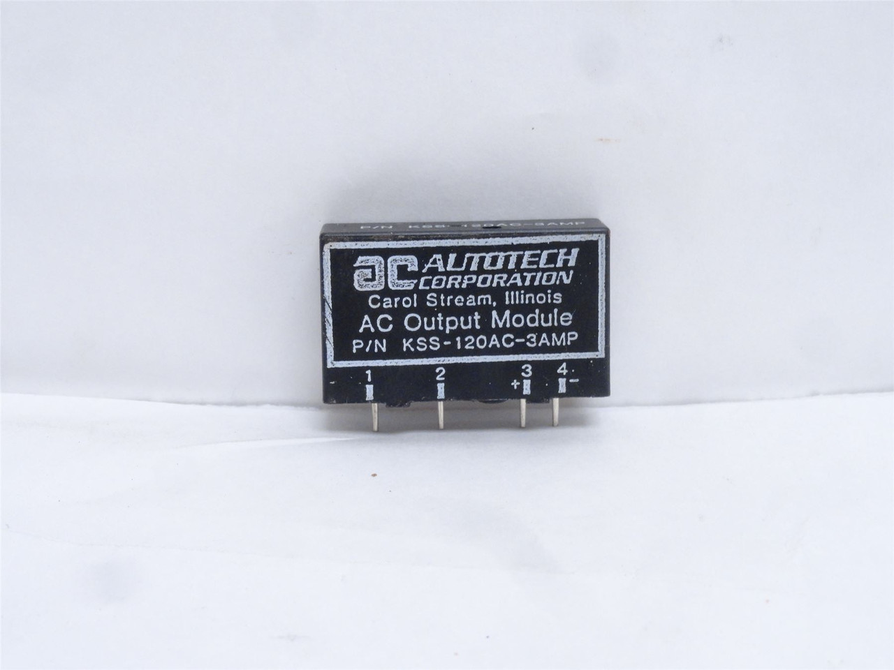 Autotech KSS-120AC-3AMP; Output Module; 3A; 120VAC; 4-Pin