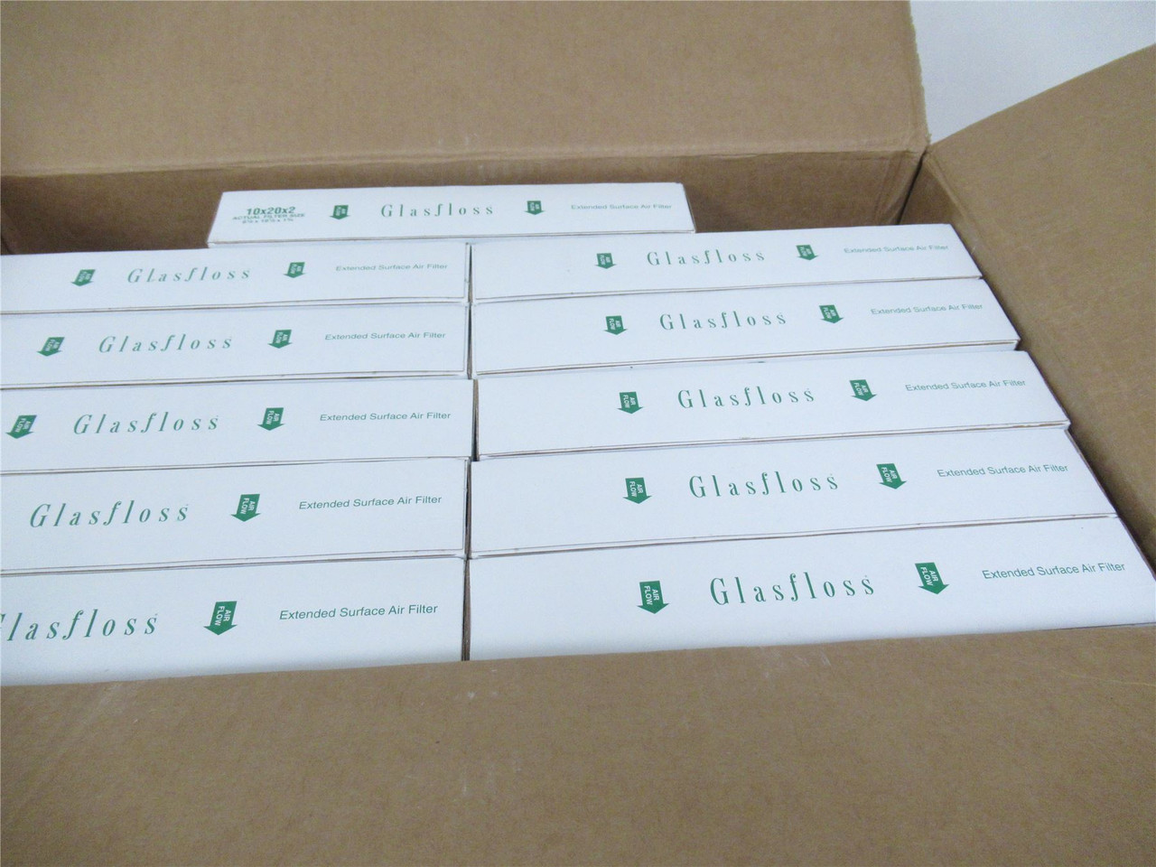 Glassfloss ZL10x20x2; Lot-11 Air Filters  10"x20"x2"
