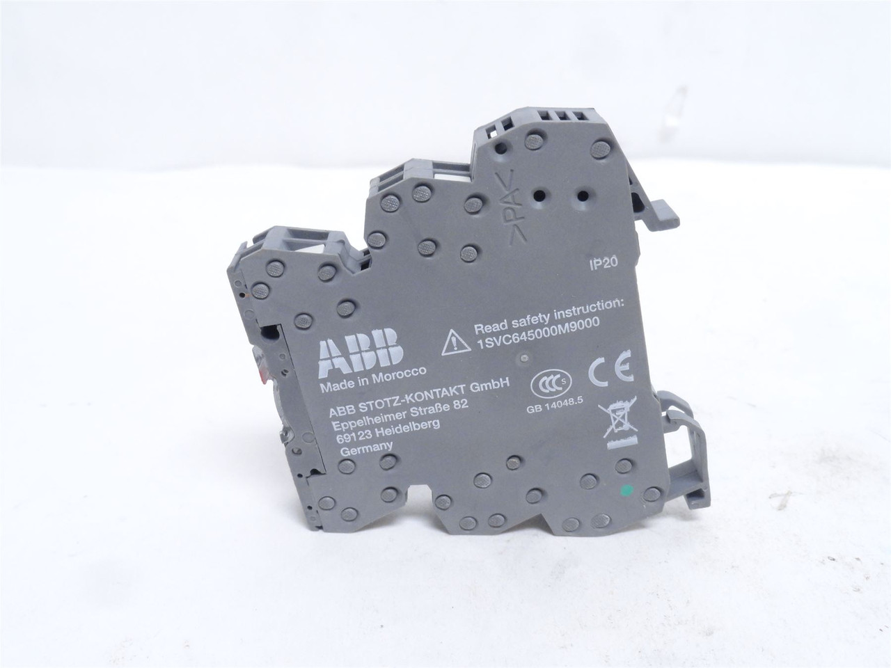 ABB 1SNA645029R0600; Max Forward Optocoupler; 24VDC; 3.6mA