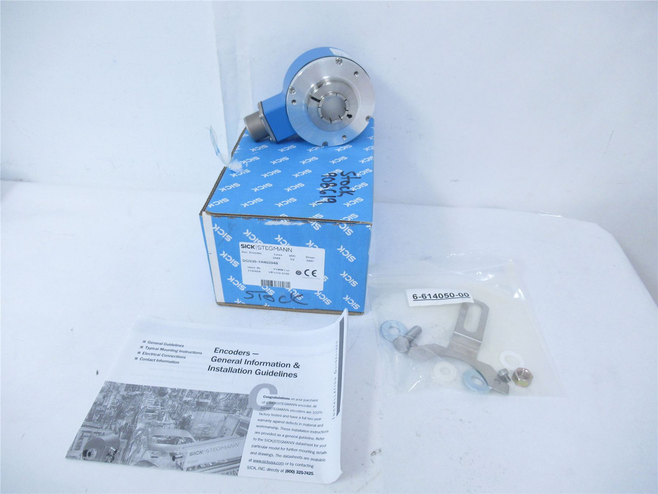 SICK DGS35-1H402048; Encoder E4.5-5.5 VDC TTL/RS-422