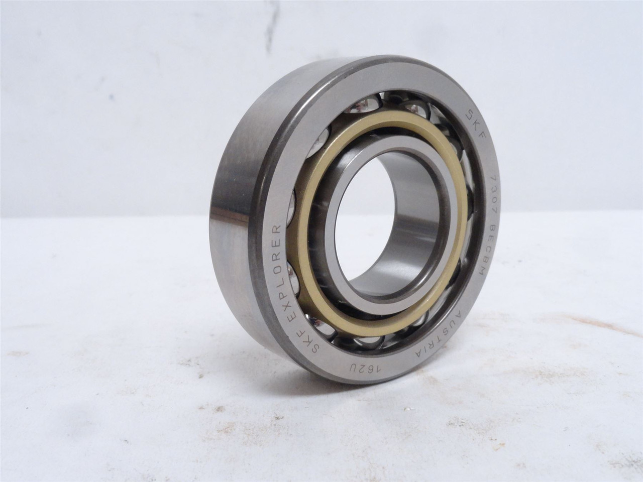 SKF 7307-BECBM; Angular Contact Bearing; 35mmID x 80mmOD