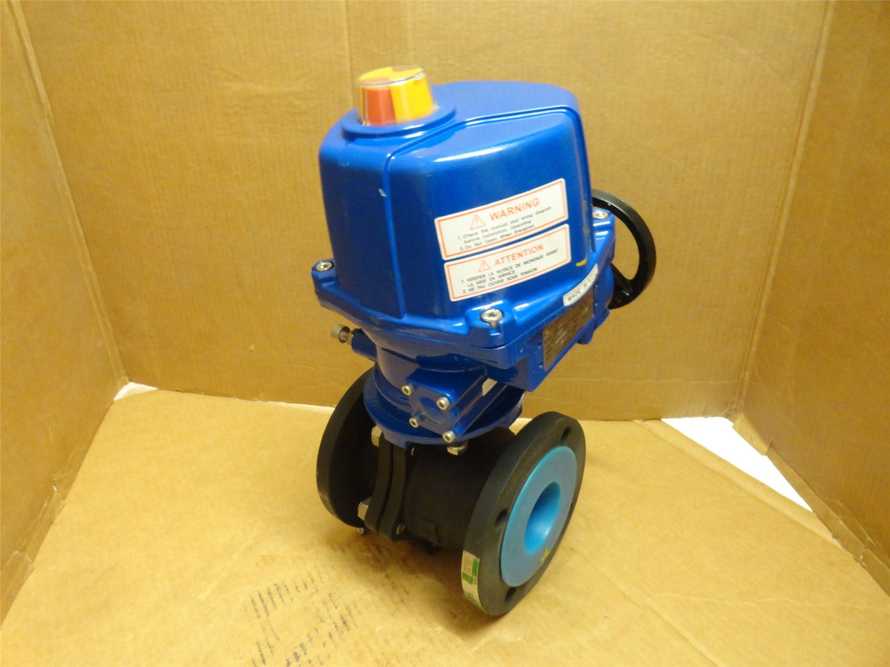 FNW 601B; Actuated Flanged Ball Valve Size: 3"; 120VAC