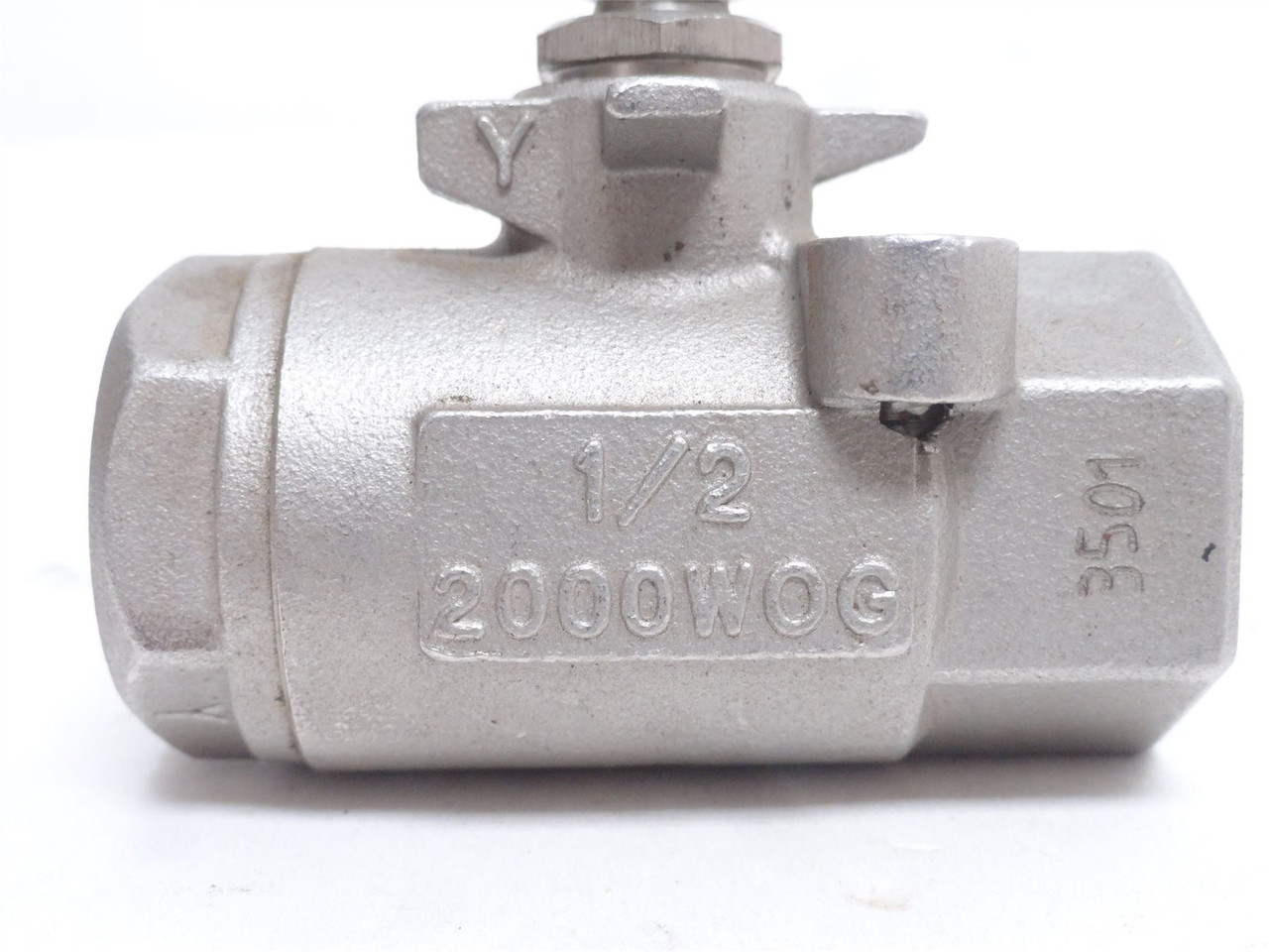 MFG- 9501INJCO2VAABV50; Ball Valve; SS; 1/2NPT; 2000WOG