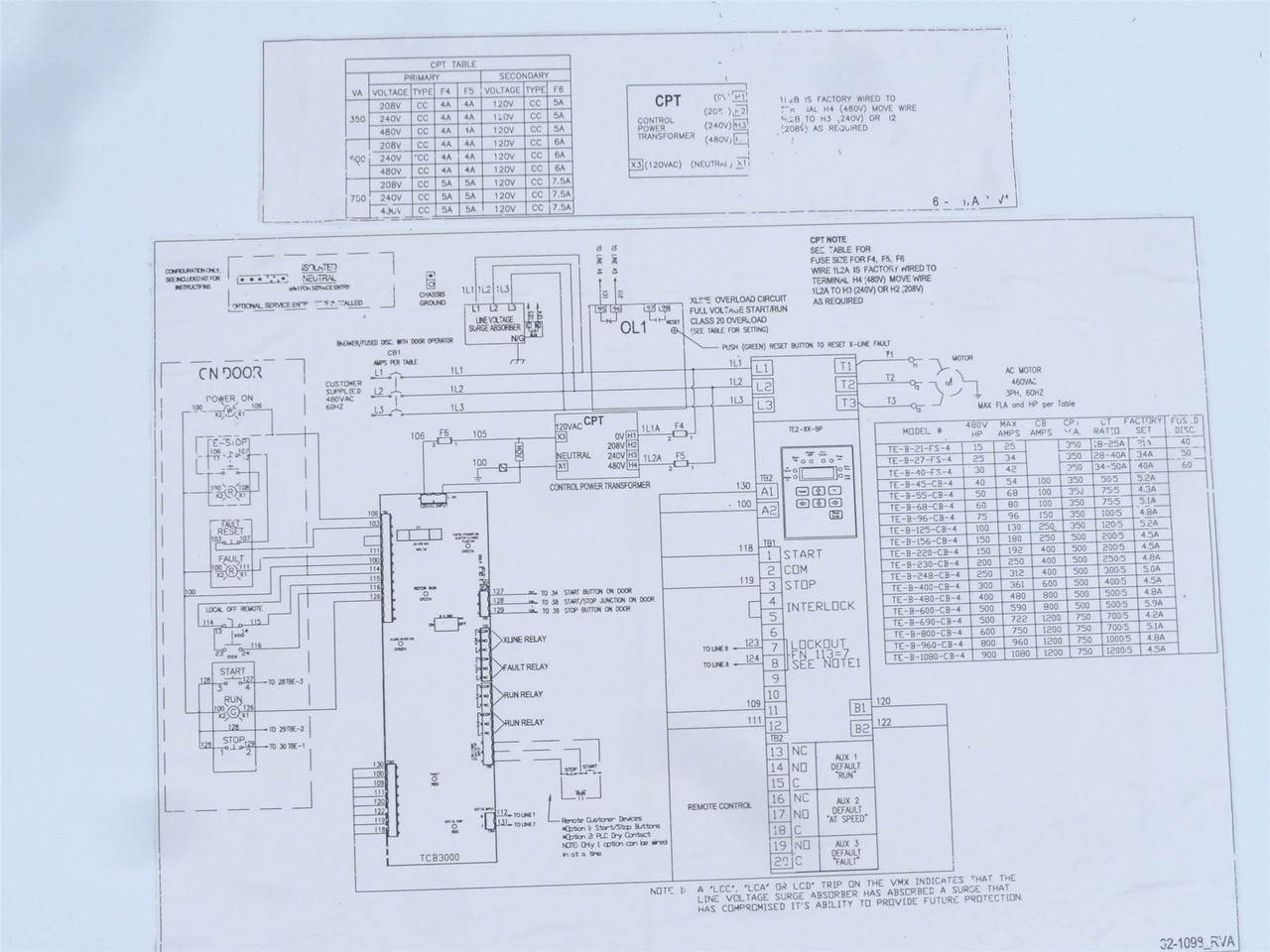 Toshiba TE-B-40-FS-4; Soft-Starter 30HP 480VAC; 42A; 3PH; 60Hz