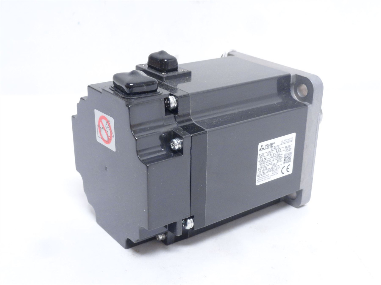 Mitsubishi HG-KR73K; Low-Inertia Rotary Servo Motor; 109VAC