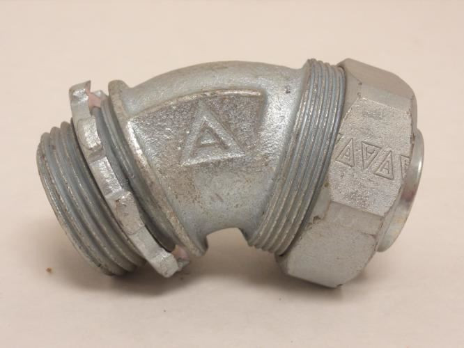 Industry-Std 4A237; Liquidtight Connector; 45Deg Elbow; 1"
