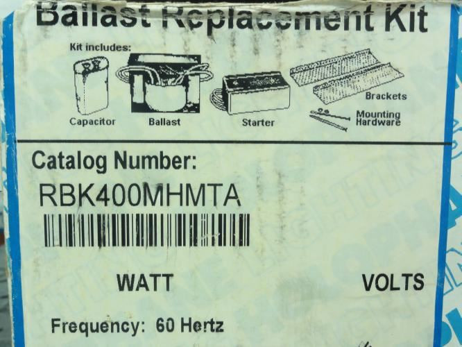 Holophane RBK400MHMTA; Ballast Replacement Kit