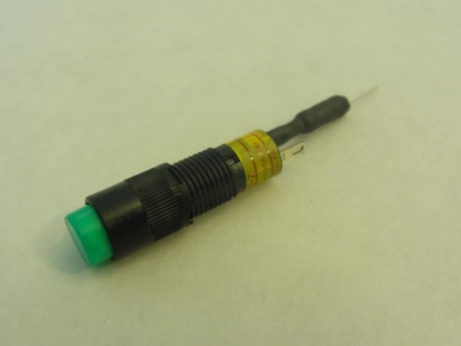 Fuji Electric AH08-Z; Green Pushbutton; LED: 15mA Max