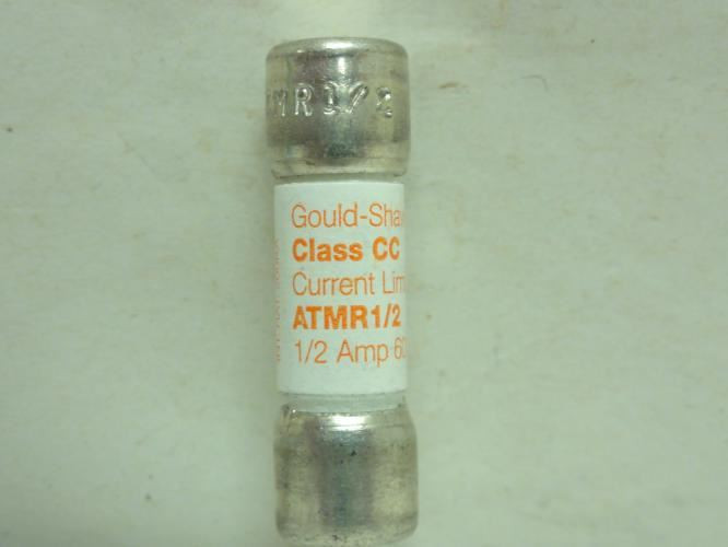 Bussmann ATMR1/2; Time Delay Fuse; 1/2A; 600VAC