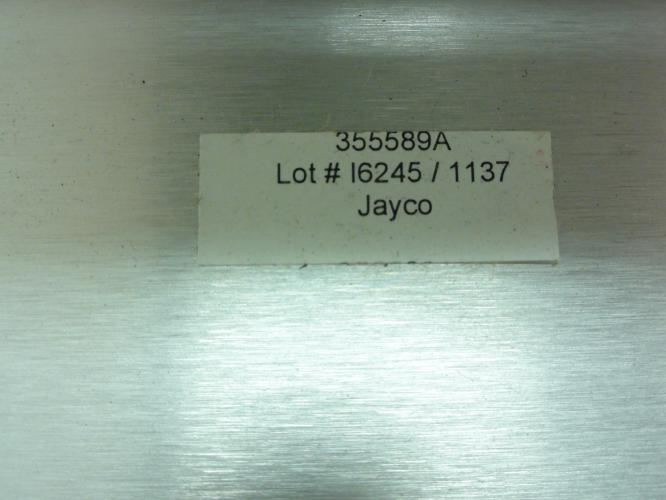 Jayco 355589A; Input Keyboard Assembly W/Insert