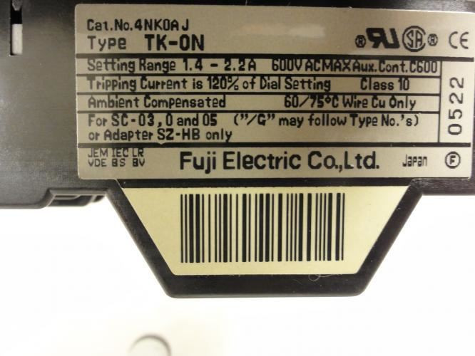 Fuji SW-05RM/2E; Reversible Starter 13A; 3P; 600V; Coil: 120V