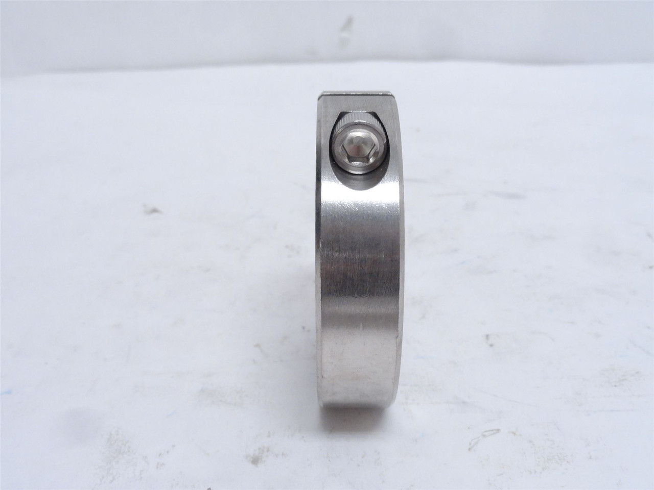 Climax 1C-200-S; One-Piece Shaft Collar; SS; 2"ID x 3"OD