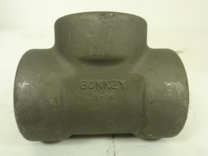 Industry Std 5P504 ; Reducing Tee 1-1/2"x1-1/2"x1/2"NPT 300PSI