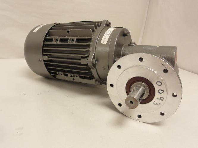 MFG- SN9F-71L4; Gearmotor; 0.37kW; 380-500V; Dual Shaft