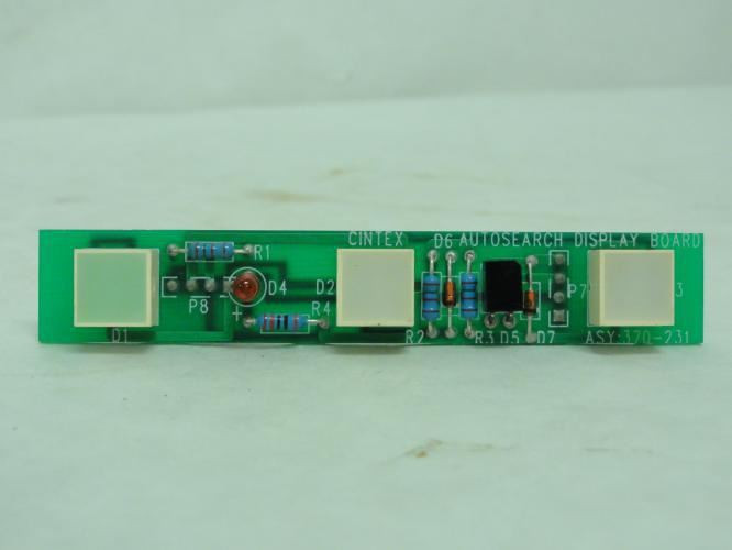 Cintex 370-231; Auto-Search D6 Display Board