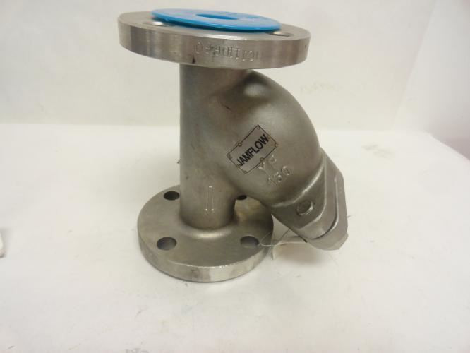 Jamflow YK33-1-1/2; Wye-Strainer Flanged; SS-316; Size 1-1/2