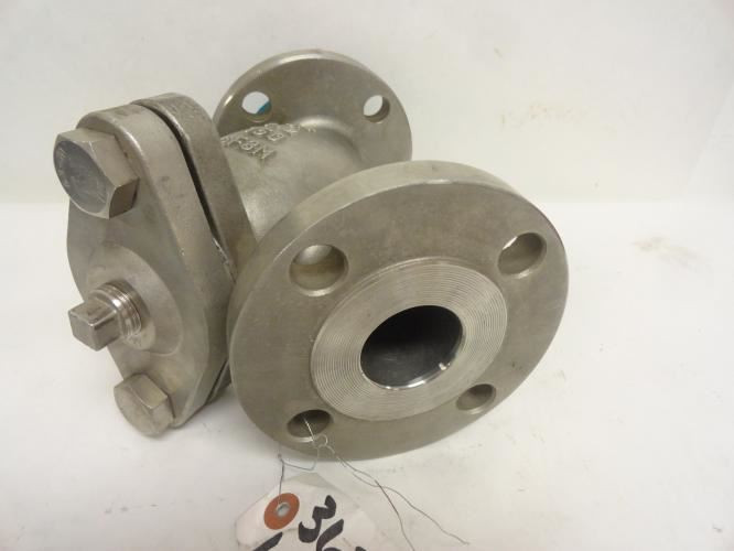 Jamflow YK33-1-1/2; Wye-Strainer Flanged; SS-316; Size 1-1/2