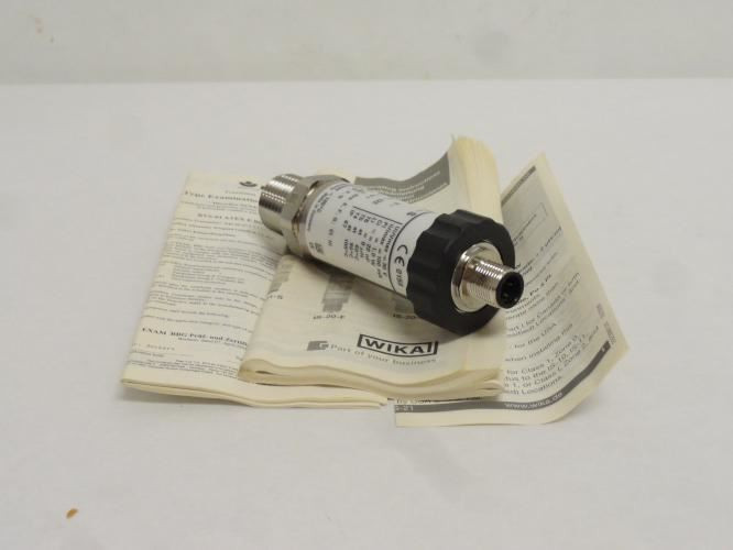 Wika IS-20-S-PBG-ND-AZGM4ZUZ1-ZZZ; Press. Transmitter 0-160psi