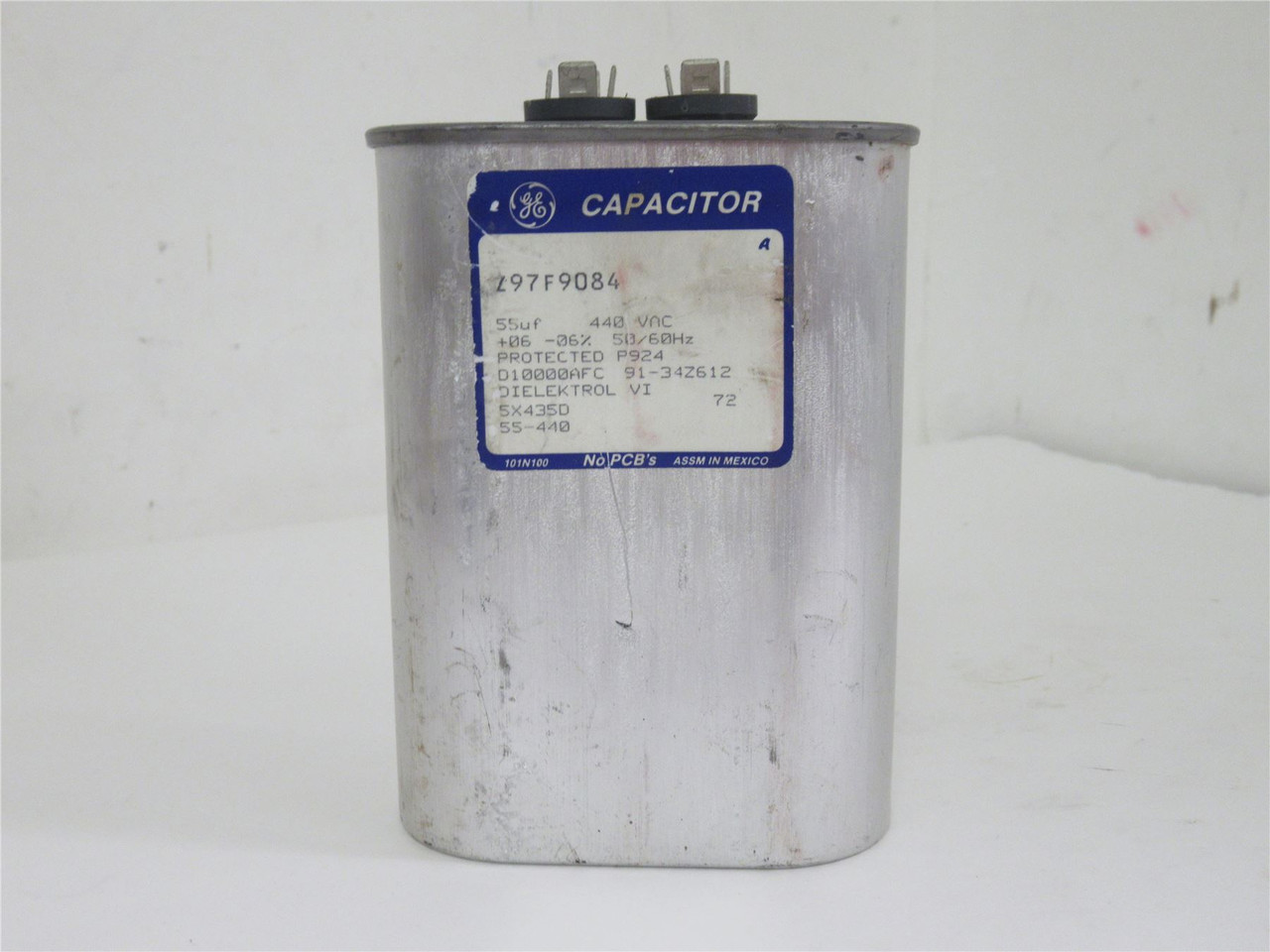 GE 97F9084; Capacitor; 440VAC; +-6% Tolerance