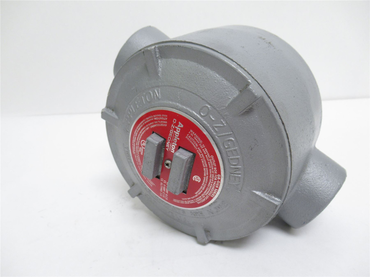 Appleton GRC150-A; GR Conduit Out Box; Aluminum; 1-1/2NPT