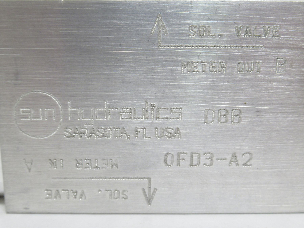 Sun Hydraulics 0DH3-A2; Solenoid Valve Block; 5-Port