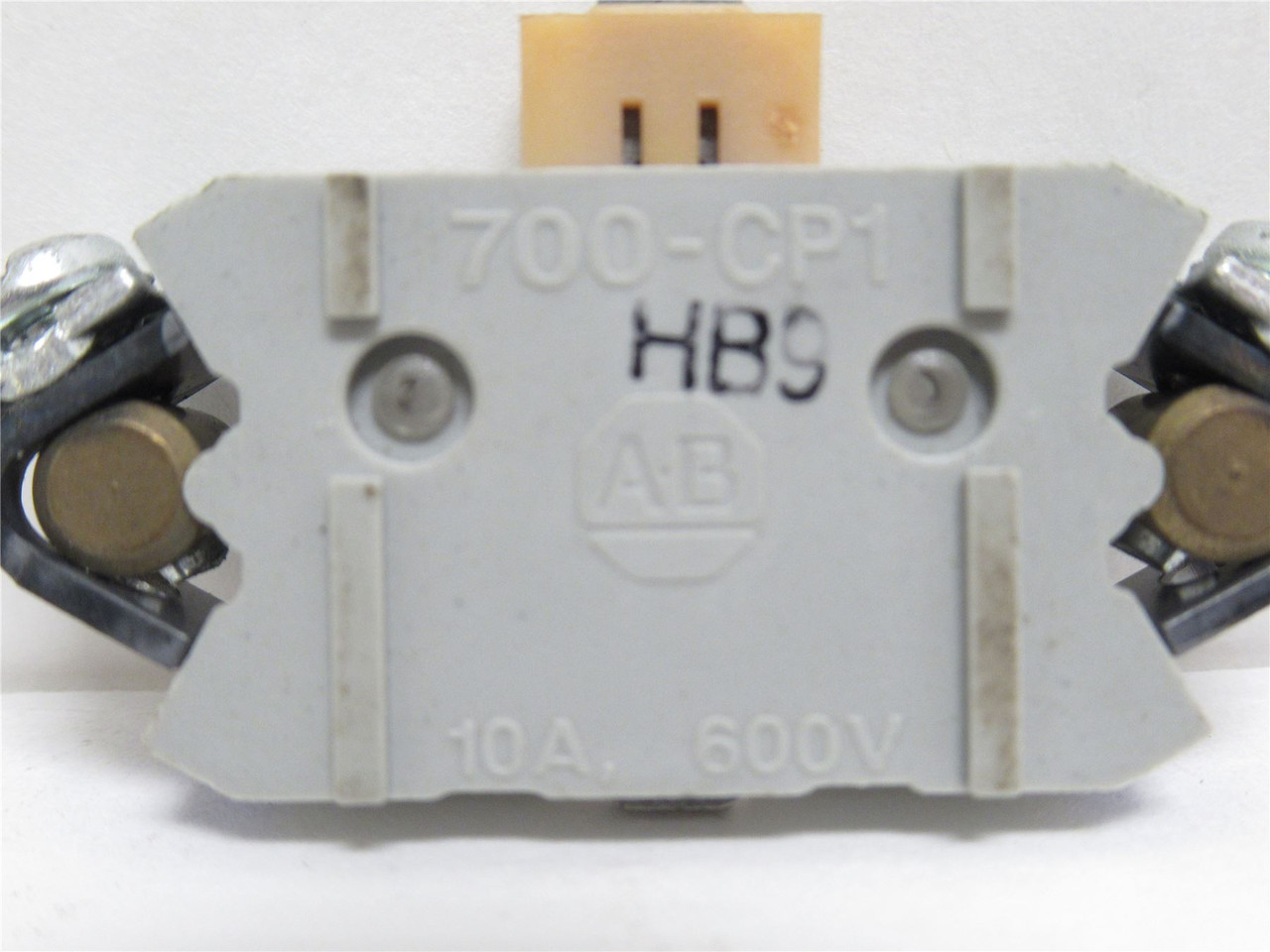 Allen-Bradley 700-CP1; Standard Contact Cartridge; 10A; 600VAC