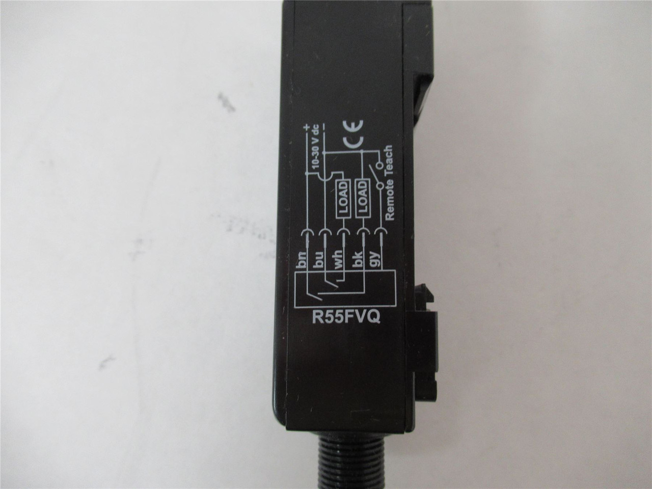 Banner R55FVQ; Photo Sensor Red LED10-30 VDC Bipolar NPN/PNP