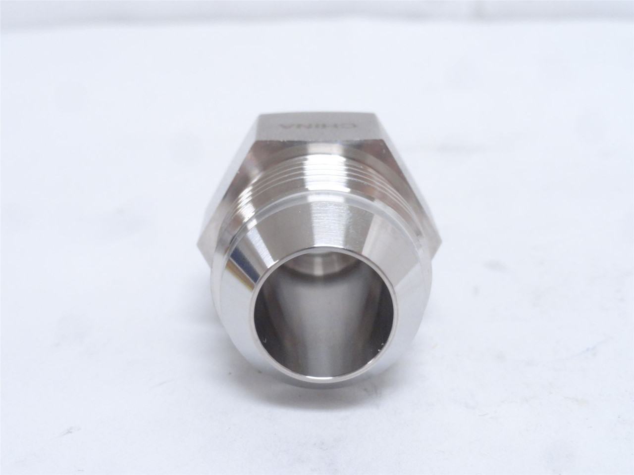 MFG- 6400-12-12-O-SS; Adapter; SS-316; 3/4 JIC x 3/4 BOSS